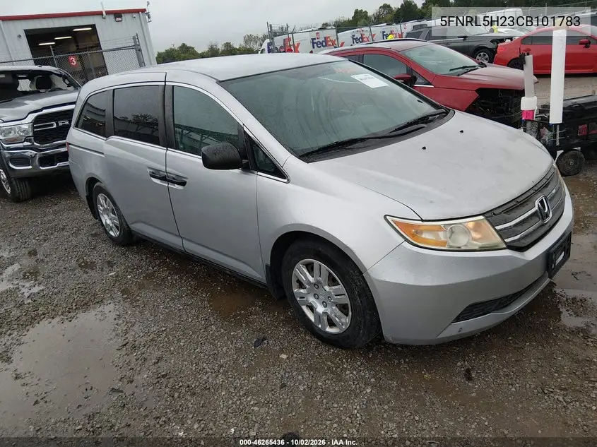 HONDA ODYSSEY 2012, VIN 5FNRL5H23CB101783