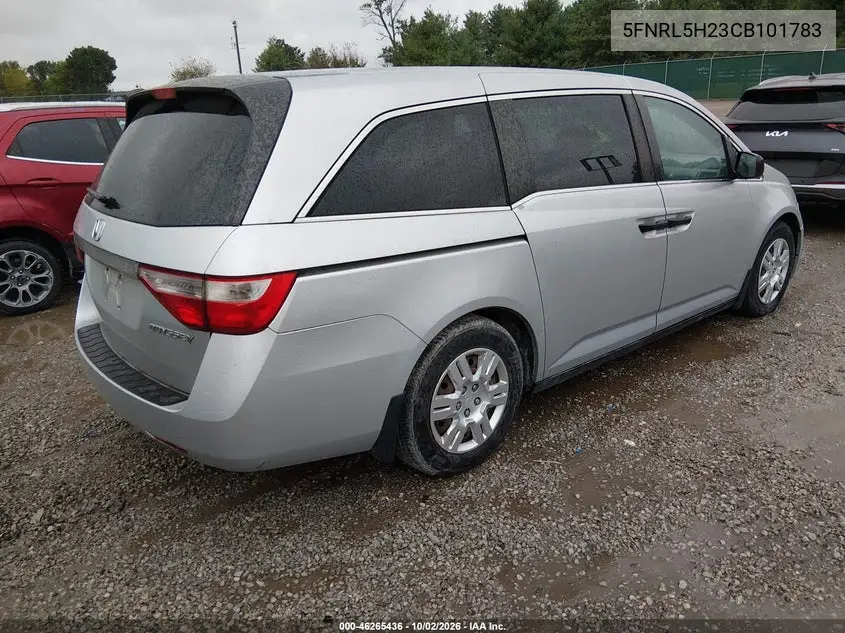 2012 HONDA ODYSSEY VIN 5FNRL5H23CB101783 — фото 4
