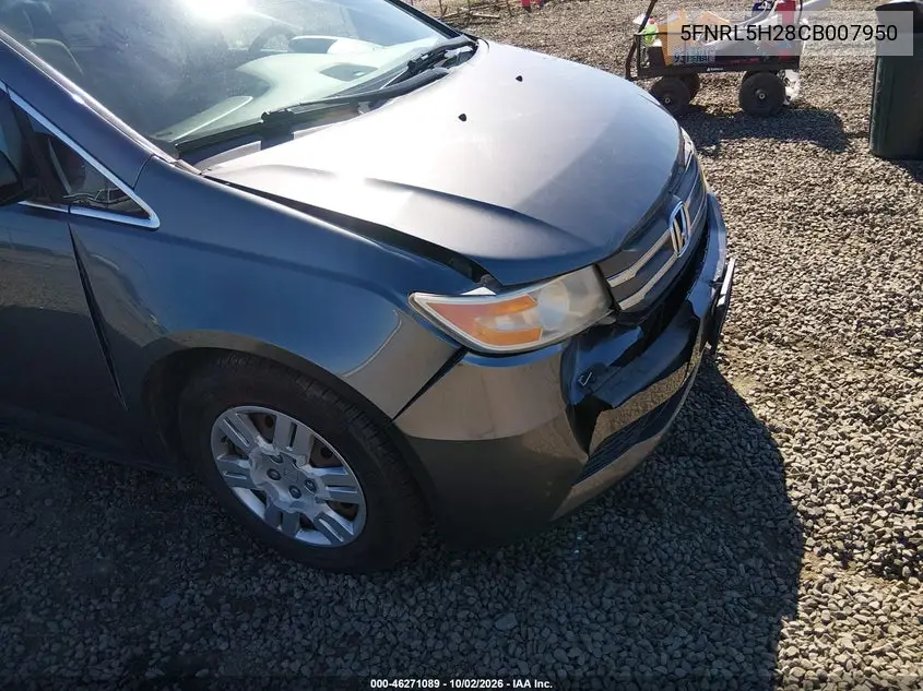 2012 HONDA ODYSSEY VIN 5FNRL5H28CB007950 — фото 18