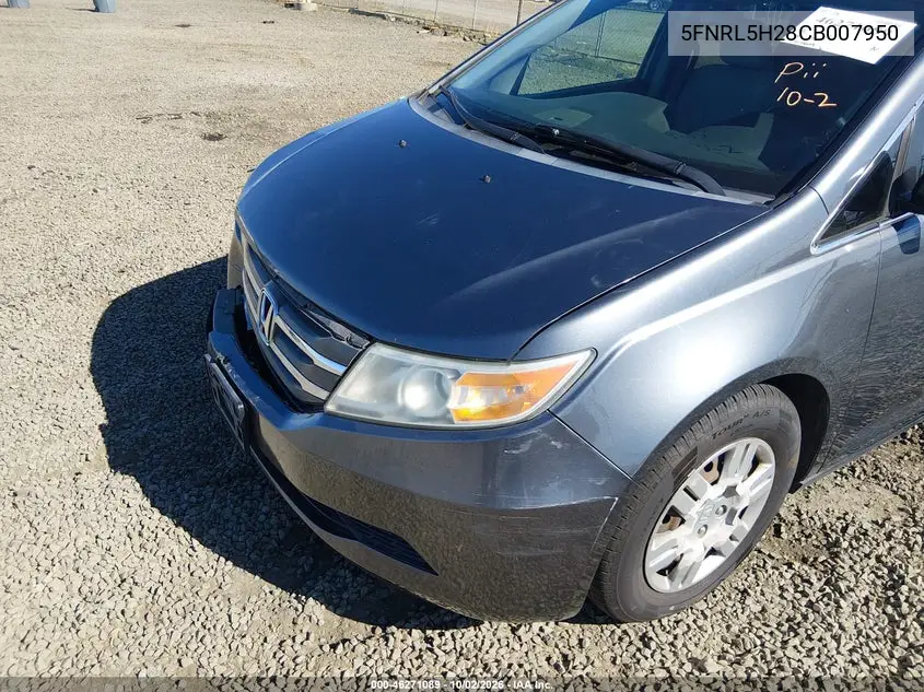 2012 HONDA ODYSSEY VIN 5FNRL5H28CB007950 — фото 21