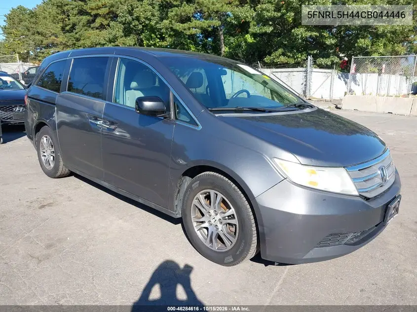 HONDA ODYSSEY 2012, VIN 5FNRL5H44CB044446