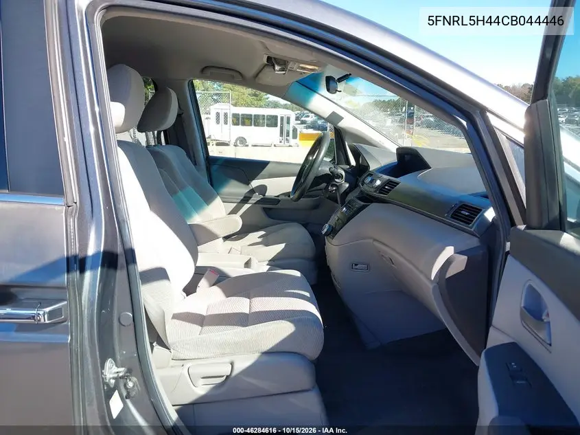 2012 HONDA ODYSSEY VIN 5FNRL5H44CB044446 — фото 5