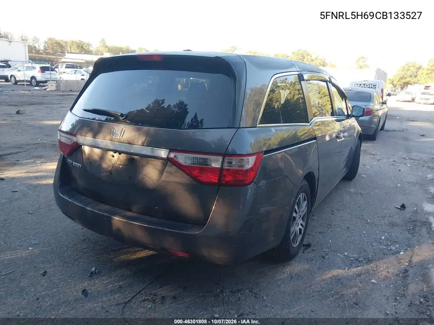 2012 HONDA ODYSSEY VIN 5FNRL5H69CB133527 — фото 4