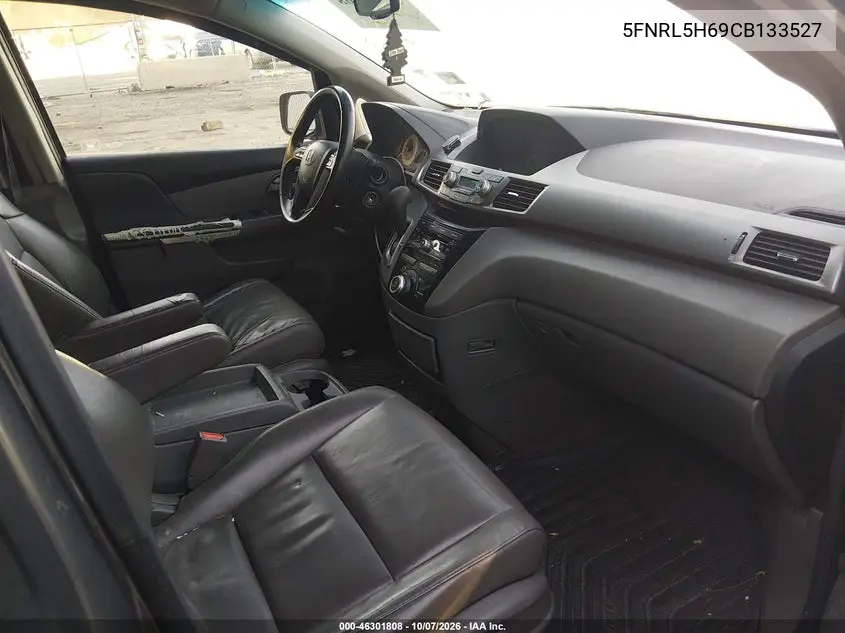 2012 HONDA ODYSSEY VIN 5FNRL5H69CB133527 — фото 5