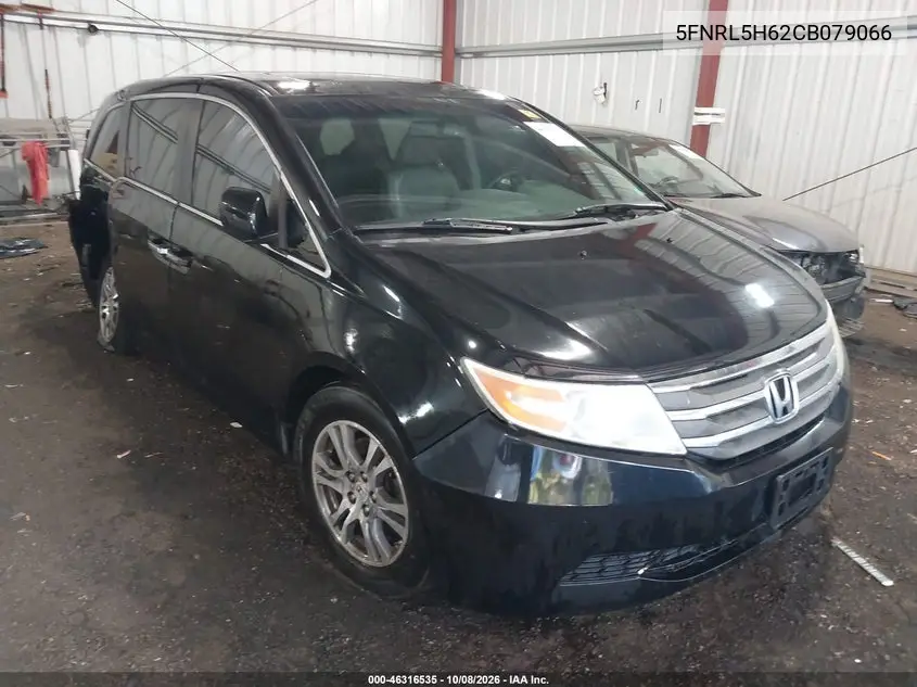 HONDA ODYSSEY 2012, VIN 5FNRL5H62CB079066