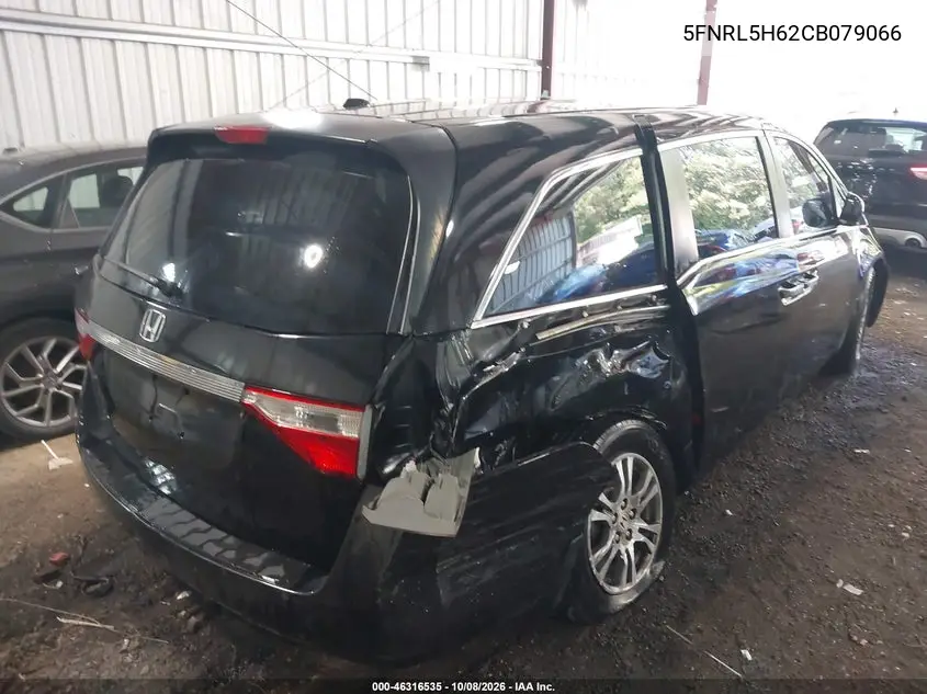 2012 HONDA ODYSSEY VIN 5FNRL5H62CB079066 — фото 4