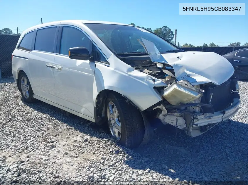 HONDA ODYSSEY 2012, VIN 5FNRL5H95CB083347
