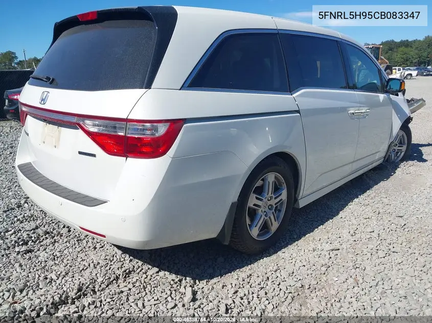 2012 HONDA ODYSSEY VIN 5FNRL5H95CB083347 — фото 4