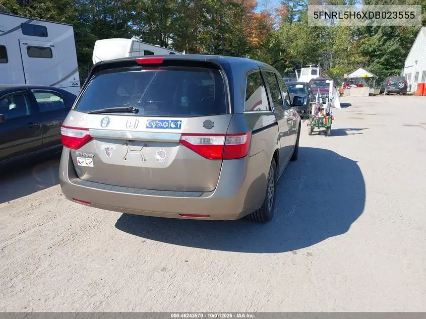 2013 HONDA ODYSSEY VIN 5FNRL5H6XDB023555 — фото 4