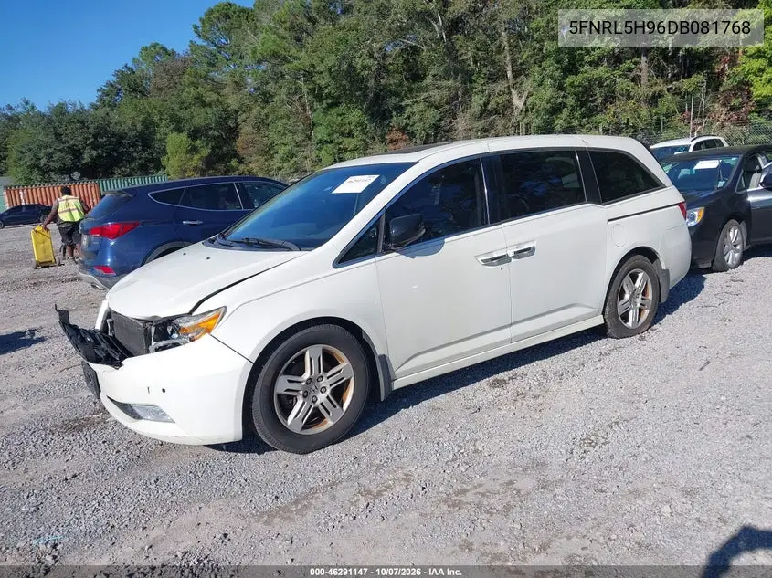 2013 HONDA ODYSSEY VIN 5FNRL5H96DB081768 — фото 2