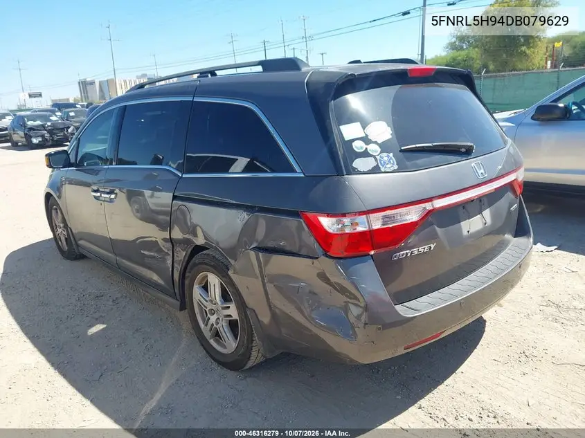 2013 HONDA ODYSSEY VIN 5FNRL5H94DB079629 — фото 3