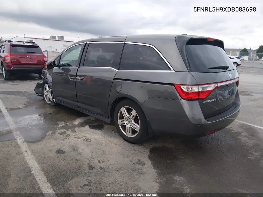 2013 HONDA ODYSSEY VIN 5FNRL5H9XDB083698 — фото 3