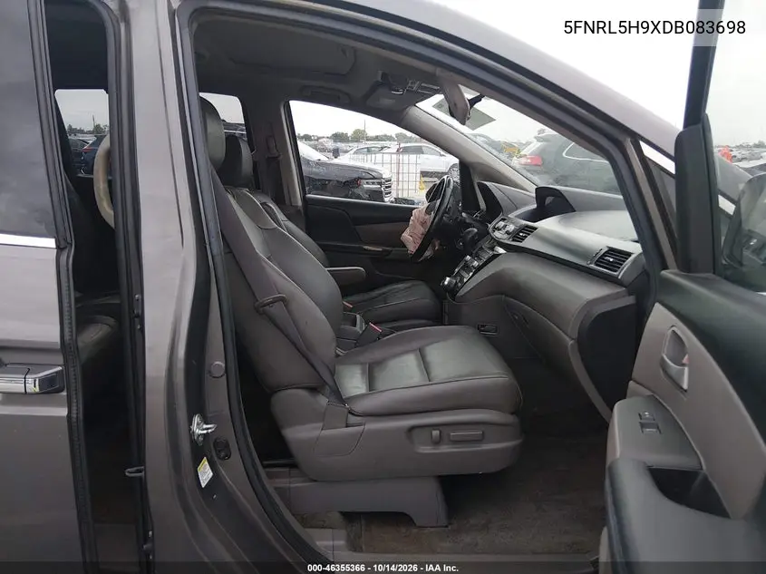 2013 HONDA ODYSSEY VIN 5FNRL5H9XDB083698 — фото 5