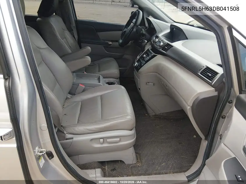 2013 HONDA ODYSSEY VIN 5FNRL5H63DB041508 — фото 5