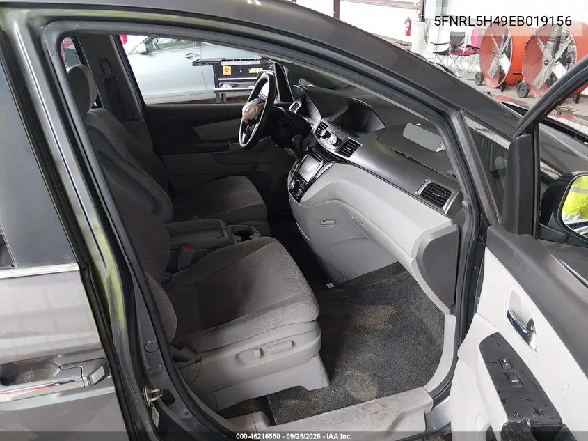 2014 HONDA ODYSSEY VIN 5FNRL5H49EB019156 — фото 5