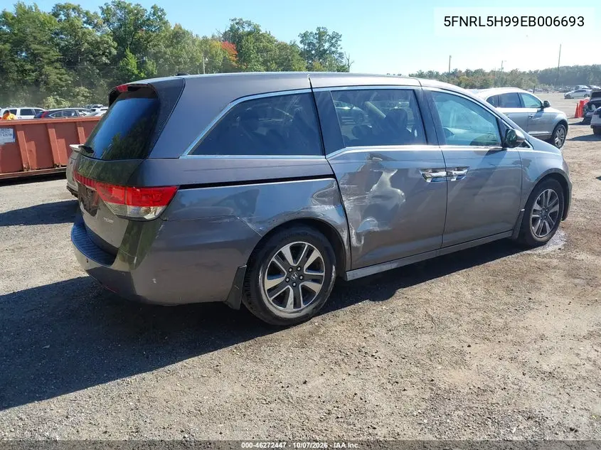 2014 HONDA ODYSSEY VIN 5FNRL5H99EB006693 — фото 4