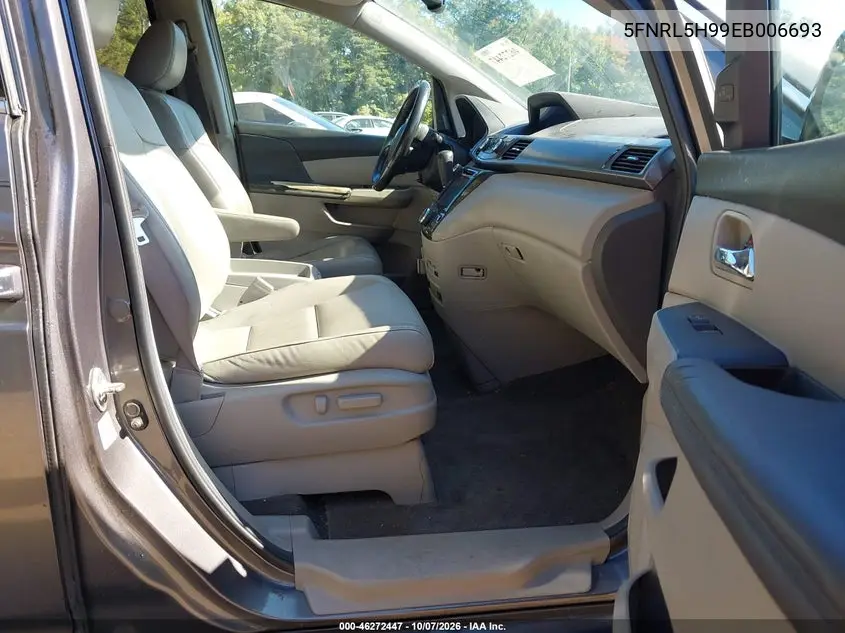 2014 HONDA ODYSSEY VIN 5FNRL5H99EB006693 — фото 5
