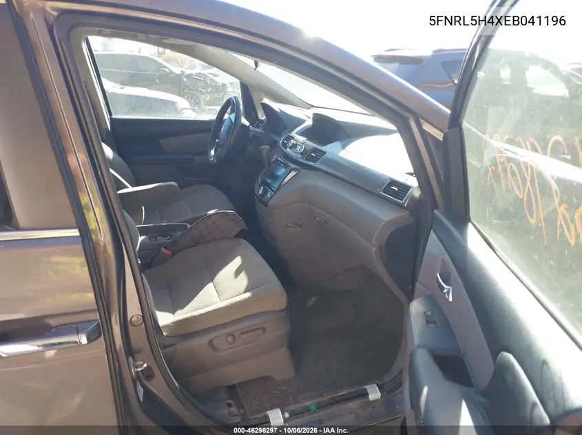 2014 HONDA ODYSSEY VIN 5FNRL5H4XEB041196 — фото 5