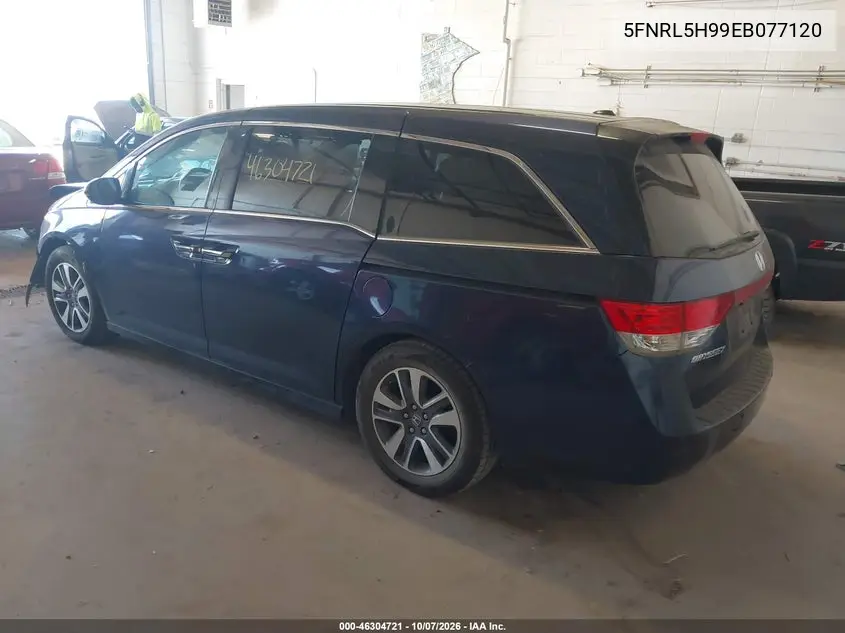 2014 HONDA ODYSSEY VIN 5FNRL5H99EB077120 — фото 3