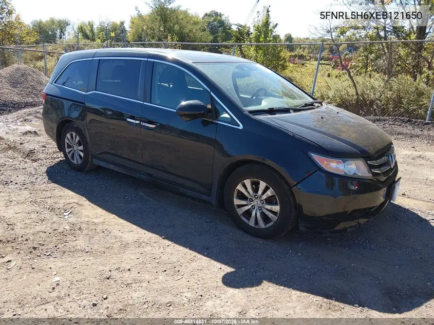 HONDA ODYSSEY 2014, VIN 5FNRL5H6XEB121650