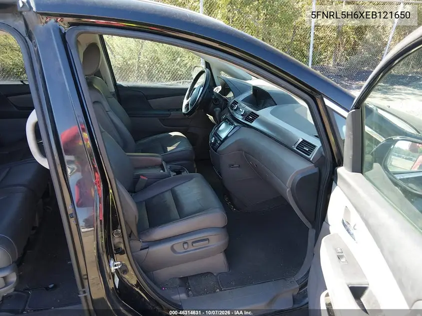 2014 HONDA ODYSSEY VIN 5FNRL5H6XEB121650 — фото 5