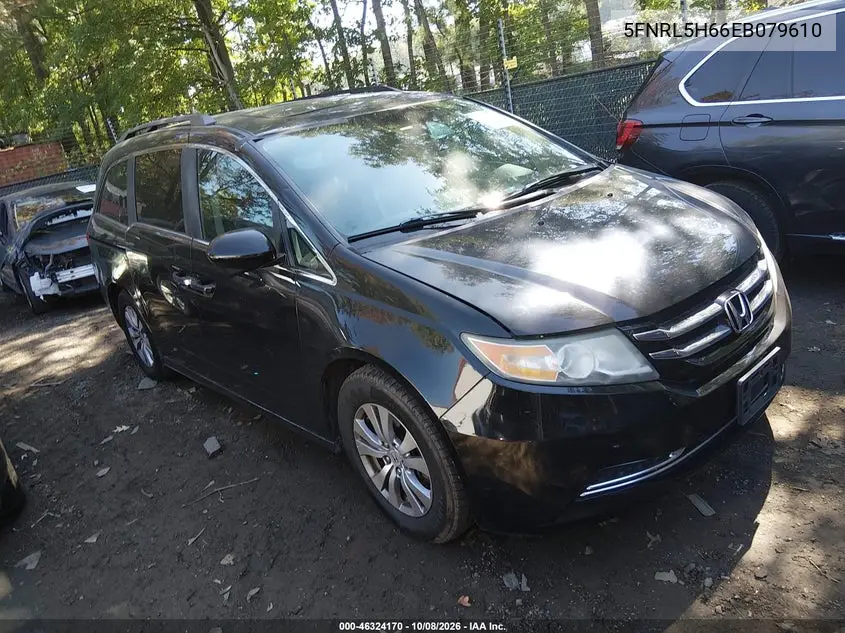 HONDA ODYSSEY 2014, VIN 5FNRL5H66EB079610