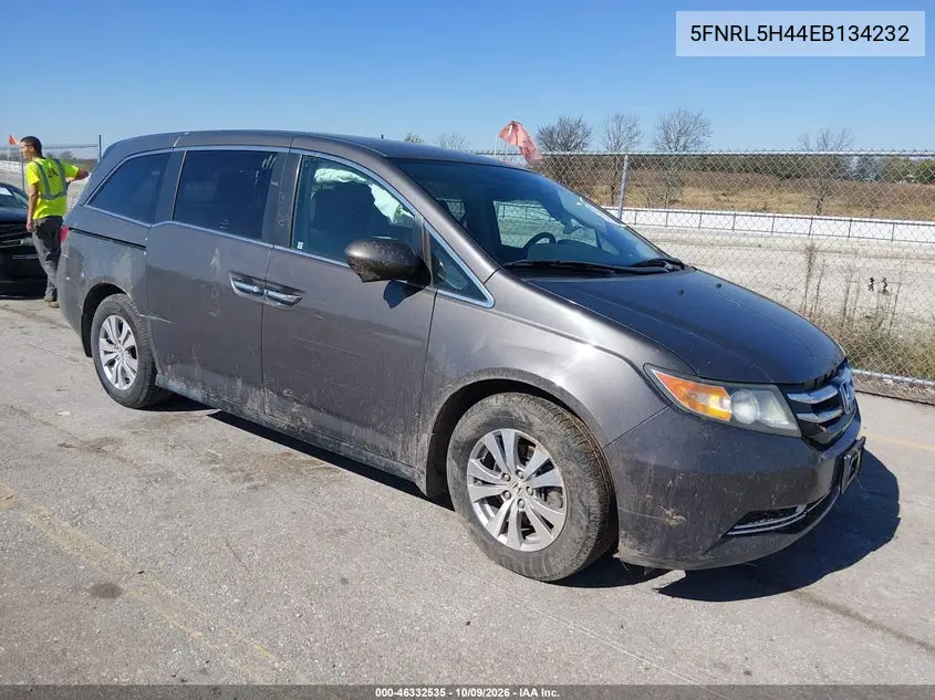 HONDA ODYSSEY 2014, VIN 5FNRL5H44EB134232