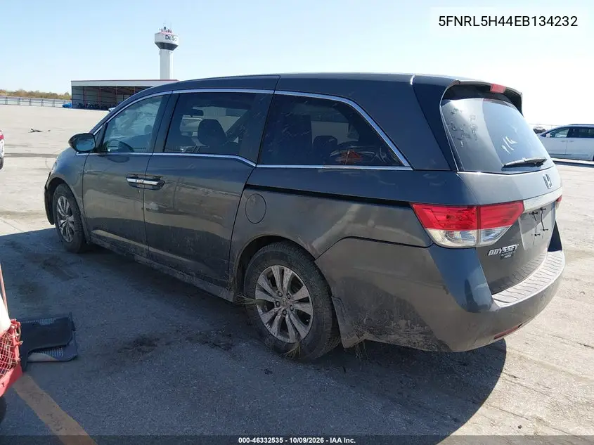 2014 HONDA ODYSSEY VIN 5FNRL5H44EB134232 — фото 3