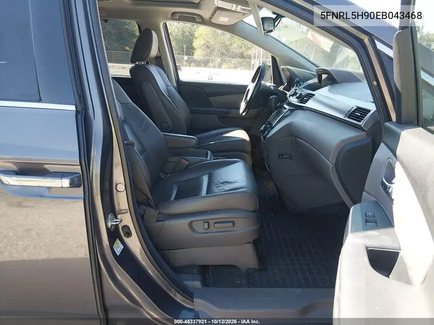 2014 HONDA ODYSSEY VIN 5FNRL5H90EB043468 — фото 5