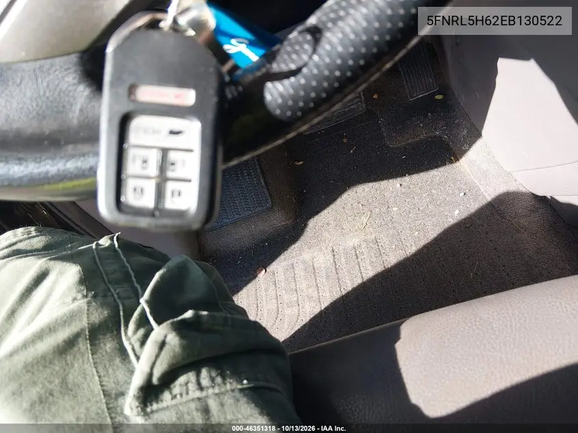 2014 HONDA ODYSSEY VIN 5FNRL5H62EB130522 — фото 11