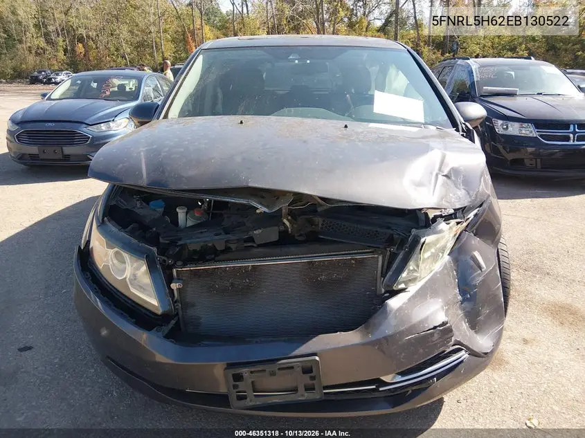 2014 HONDA ODYSSEY VIN 5FNRL5H62EB130522 — фото 12
