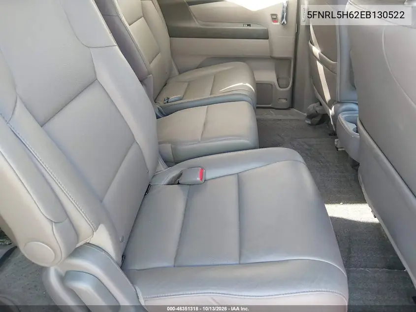 2014 HONDA ODYSSEY VIN 5FNRL5H62EB130522 — фото 8
