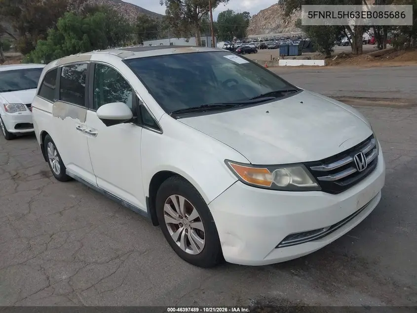 HONDA ODYSSEY 2014, VIN 5FNRL5H63EB085686