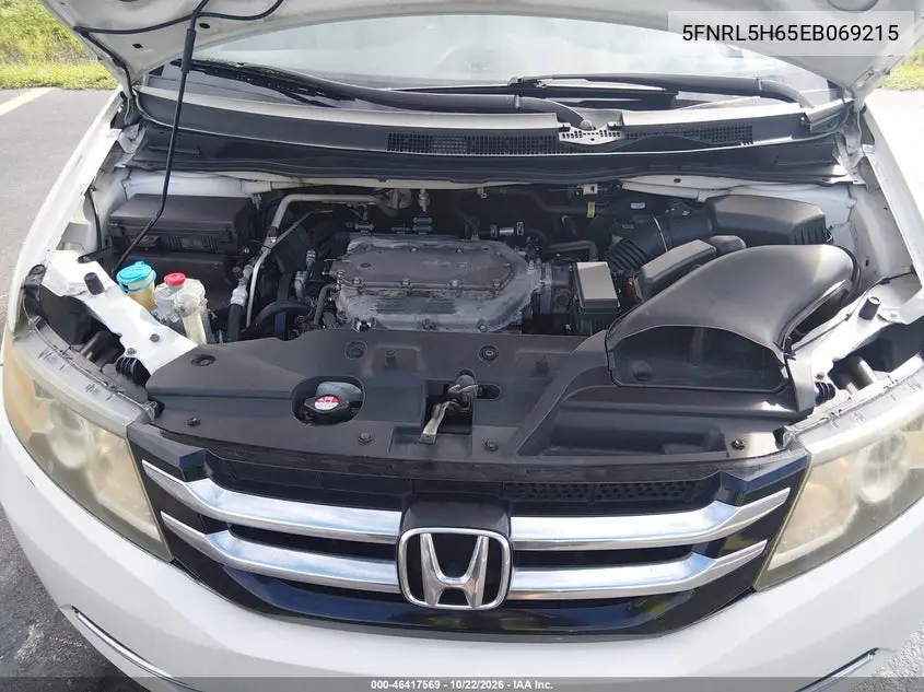 2014 HONDA ODYSSEY VIN 5FNRL5H65EB069215 — фото 10