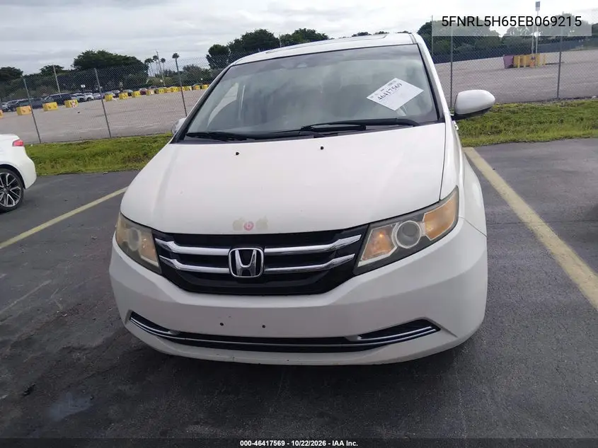 2014 HONDA ODYSSEY VIN 5FNRL5H65EB069215 — фото 13