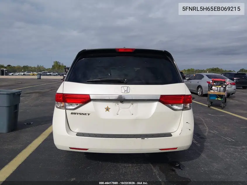 2014 HONDA ODYSSEY VIN 5FNRL5H65EB069215 — фото 17