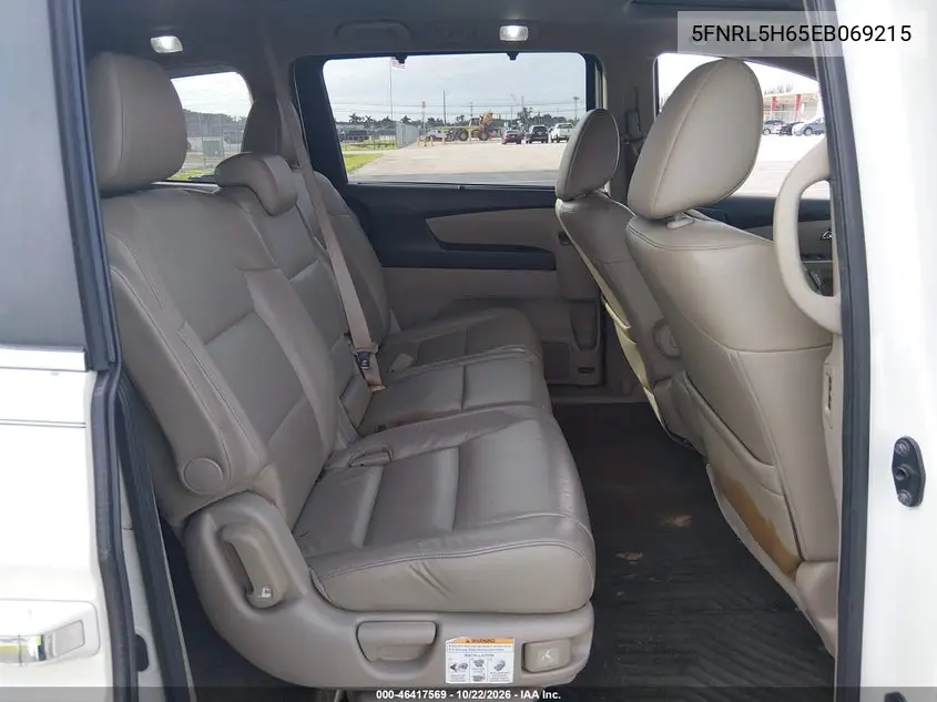 2014 HONDA ODYSSEY VIN 5FNRL5H65EB069215 — фото 8