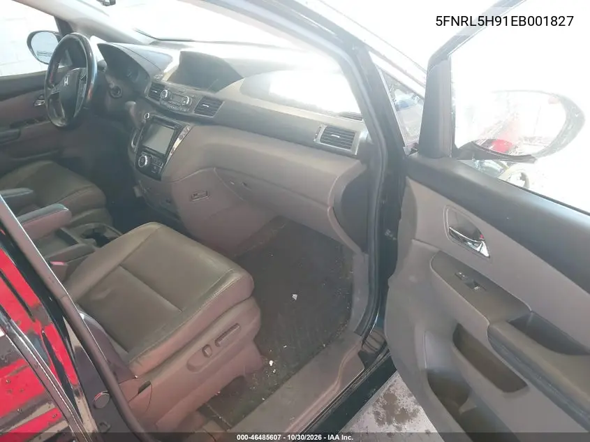 2014 HONDA ODYSSEY VIN 5FNRL5H91EB001827 — фото 5