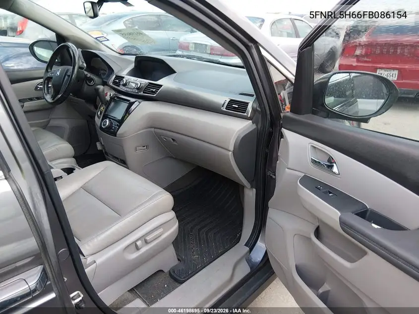 2015 HONDA ODYSSEY VIN 5FNRL5H66FB086154 — фото 5