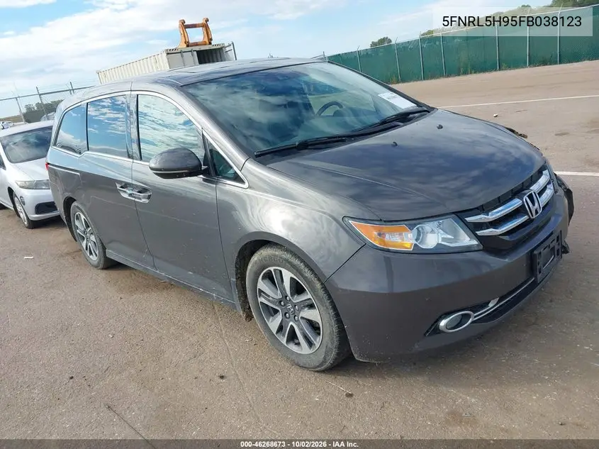 HONDA ODYSSEY 2015, VIN 5FNRL5H95FB038123