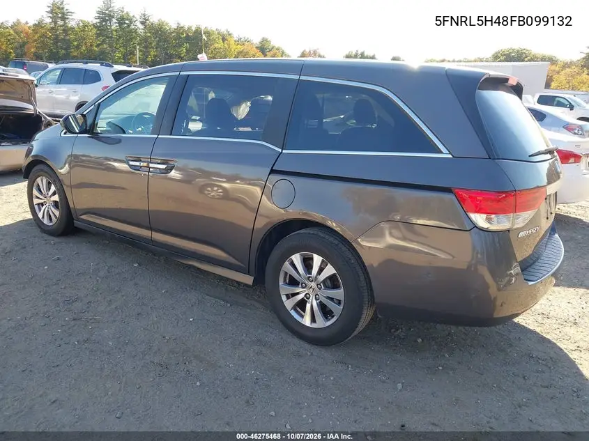2015 HONDA ODYSSEY VIN 5FNRL5H48FB099132 — фото 3