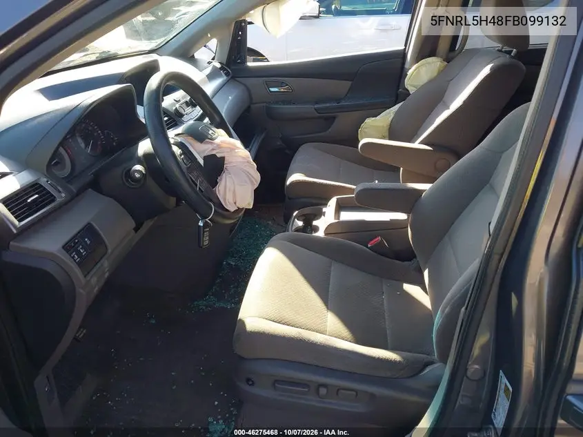 2015 HONDA ODYSSEY VIN 5FNRL5H48FB099132 — фото 5