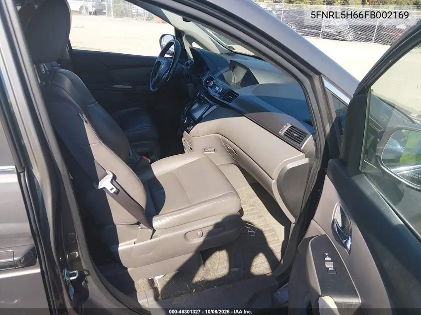 2015 HONDA ODYSSEY VIN 5FNRL5H66FB002169 — фото 5