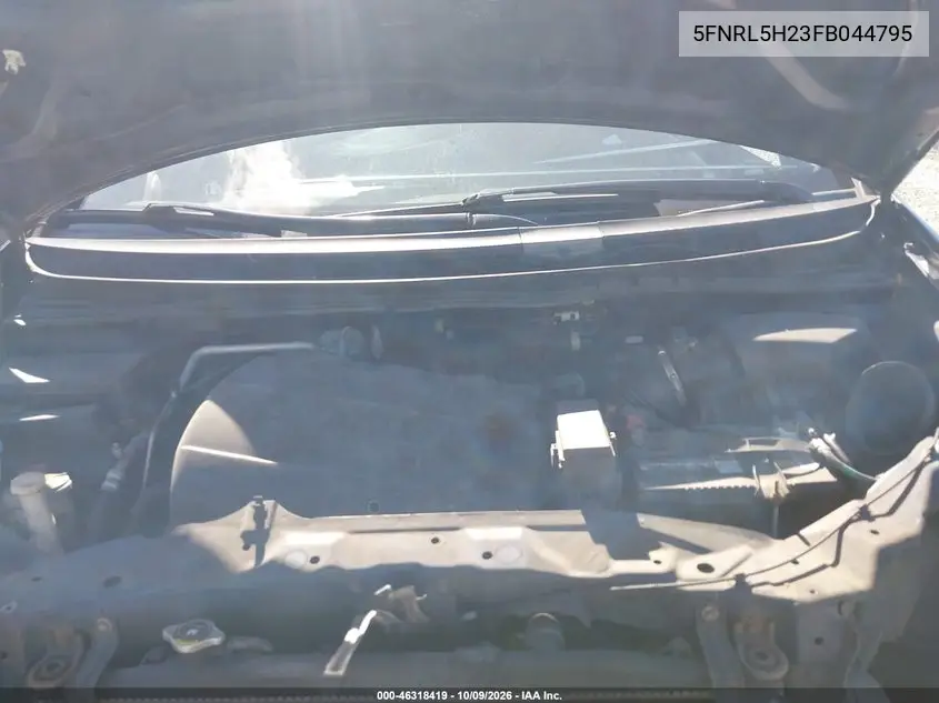 2015 HONDA ODYSSEY VIN 5FNRL5H23FB044795 — фото 10