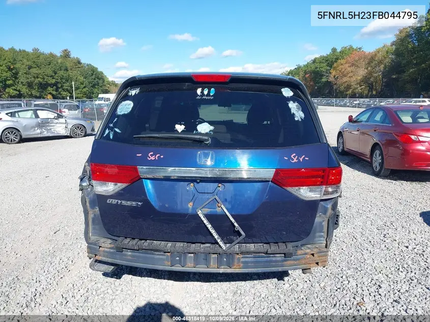 2015 HONDA ODYSSEY VIN 5FNRL5H23FB044795 — фото 16