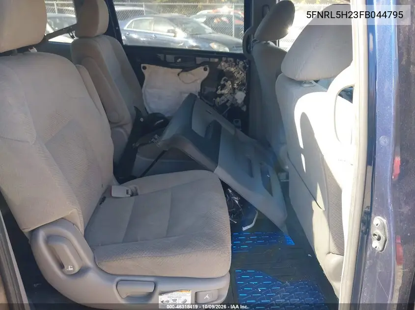 2015 HONDA ODYSSEY VIN 5FNRL5H23FB044795 — фото 8