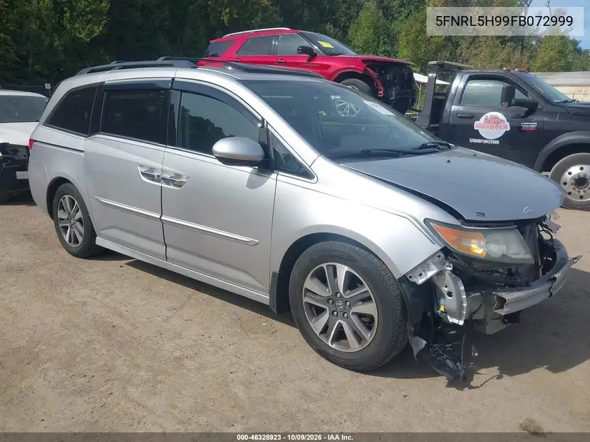 HONDA ODYSSEY 2015, VIN 5FNRL5H99FB072999
