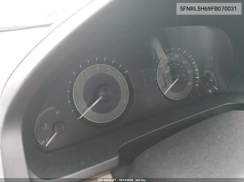 2015 HONDA ODYSSEY VIN 5FNRL5H69FB070031 — фото 14