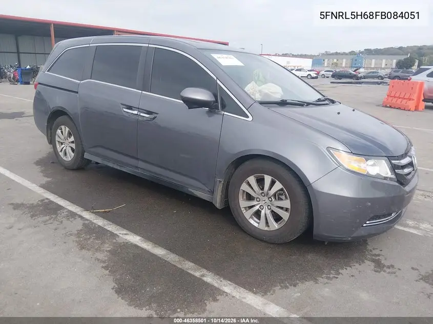 HONDA ODYSSEY 2015, VIN 5FNRL5H68FB084051