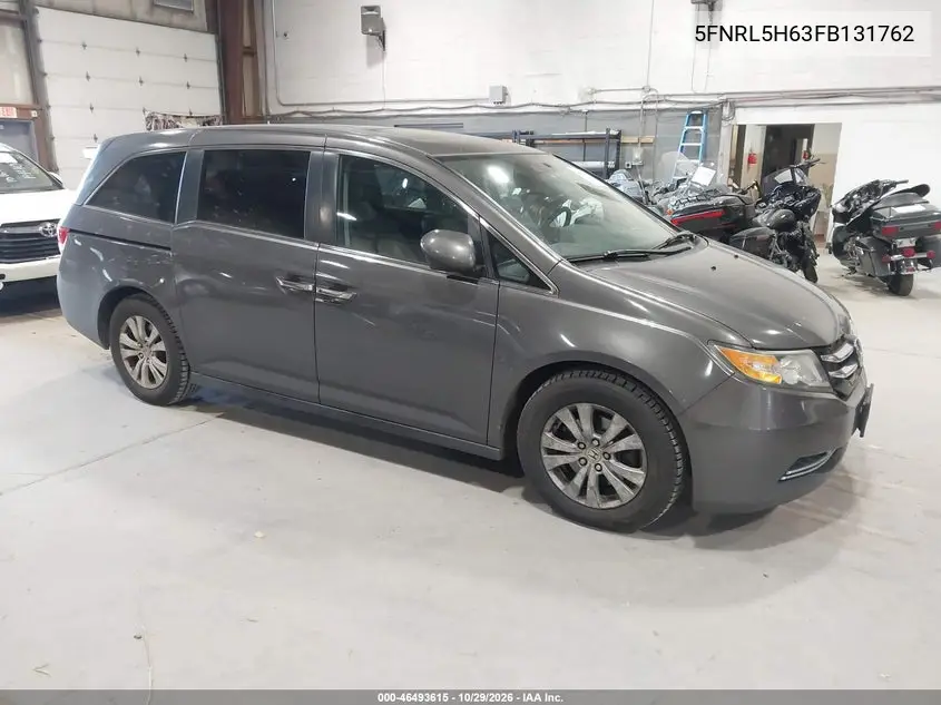 HONDA ODYSSEY 2015, VIN 5FNRL5H63FB131762